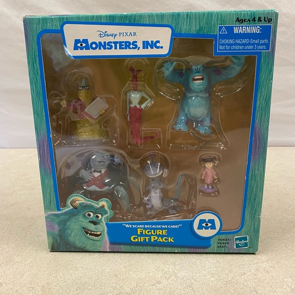 Toys New 201 Hasbro Disney Pixar Monsters Inc Figure Gift Pack Set